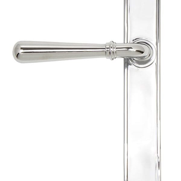 Polished Chrome Newbury Slimline Lever Latch Set | 45431