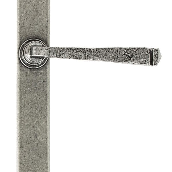 Pewter Avon Slimline Lever Latch Set | 45446