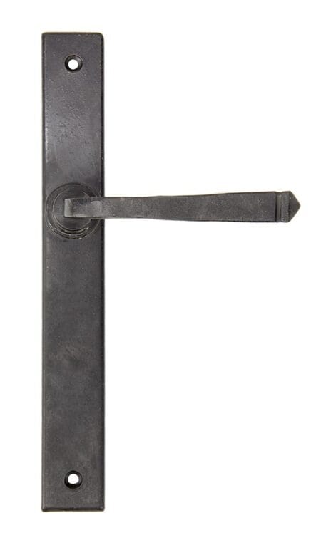 External Beeswax Avon Slimline Lever Latch Set | 45447