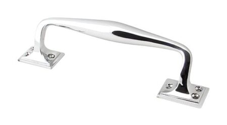 From the Anvil Art Deco Pull Handle - Polished Chrome