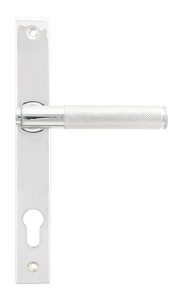 Polished Chrome Brompton Slimline Lever Espag. Lock Set | 45525