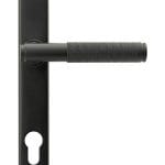 Matt Black Brompton Slimline Lever Espag. Lock Set | 45528