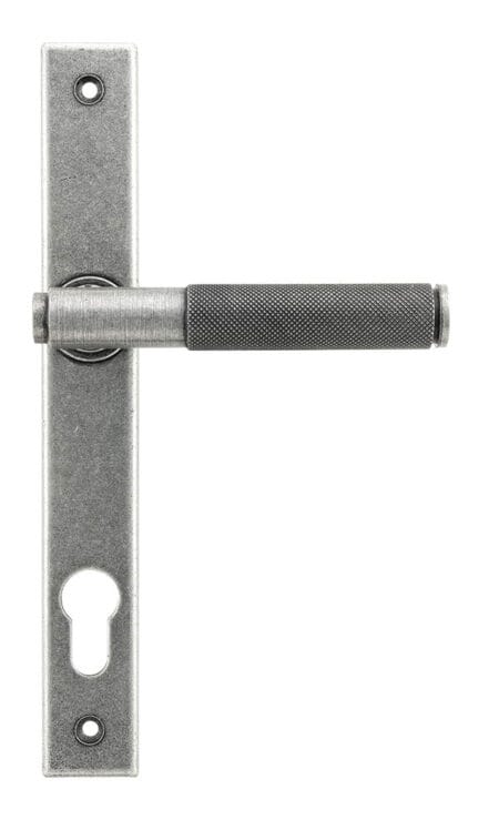 Pewter Brompton Slimline Lever Espag. Lock Set | 45529