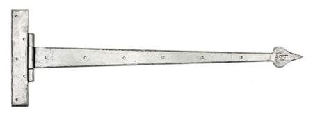 Pewter 36" Barn Door T Hinge (pair) | 45597