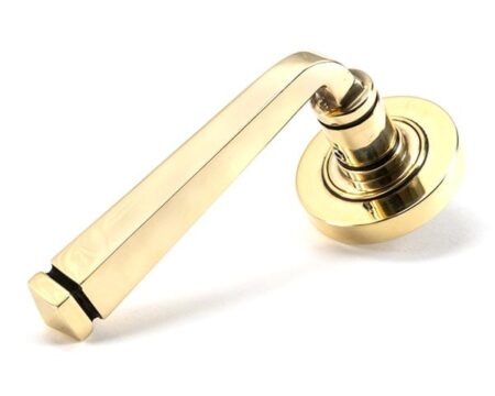 From the Anvil Avon Round Lever on Rose Set (Sprung)