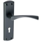 Monza Lock - Matt Black | Door Lock Mechanism - High Security, Mortice Lock, CE/UKCA Certified (63721)
