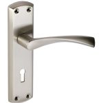 Monza Lock - Satin Nickel | Door Lock Mechanism - High Security, Mortice Lock, CE/UKCA Certified (63725)