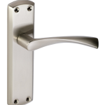 Monza Latch - Satin Nickel | Door Lock Mechanism - High Security, Mortice Lock, CE/UKCA Certified, (63726)