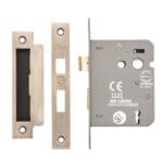 Eclipse 3 Lever Mortice Sashlock 76mm CE - Matt Antique Brass