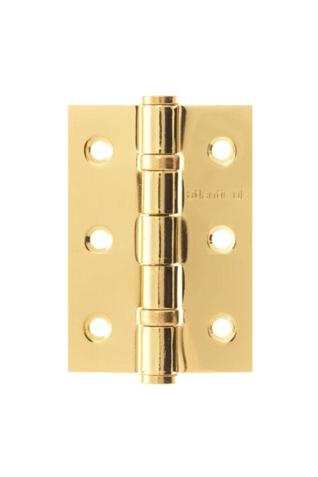 Atlantic Polished Brass Atlantic Ball Bearing Hinges 3" x 2" x 2mm - (AH322EB)