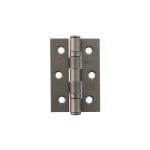 Atlantic Matt Gun Metal Atlantic CE Fire Rated Grade 7 Ball Bearing Hinges 3" x 2" x 2mm - (A2H322MBN)