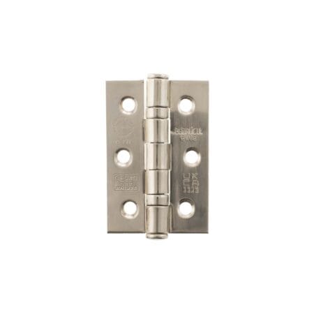 Atlantic Polished Nickel Atlantic CE Fire Rated Grade 7 Ball Bearing Hinges 3" x 2" x 2mm - (A2H322PN)