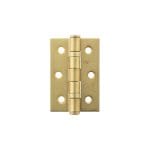 Atlantic Satin Brass Atlantic CE Fire Rated Grade 7 Ball Bearing Hinges 3" x 2" x 2mm - (A2H322SB)