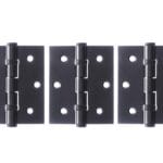 Atlantic Matt Black Atlantic Ball Bearing Hinges 3" x 2.5" x 2.5mm set of 3 - (A2HB32525MB(3))