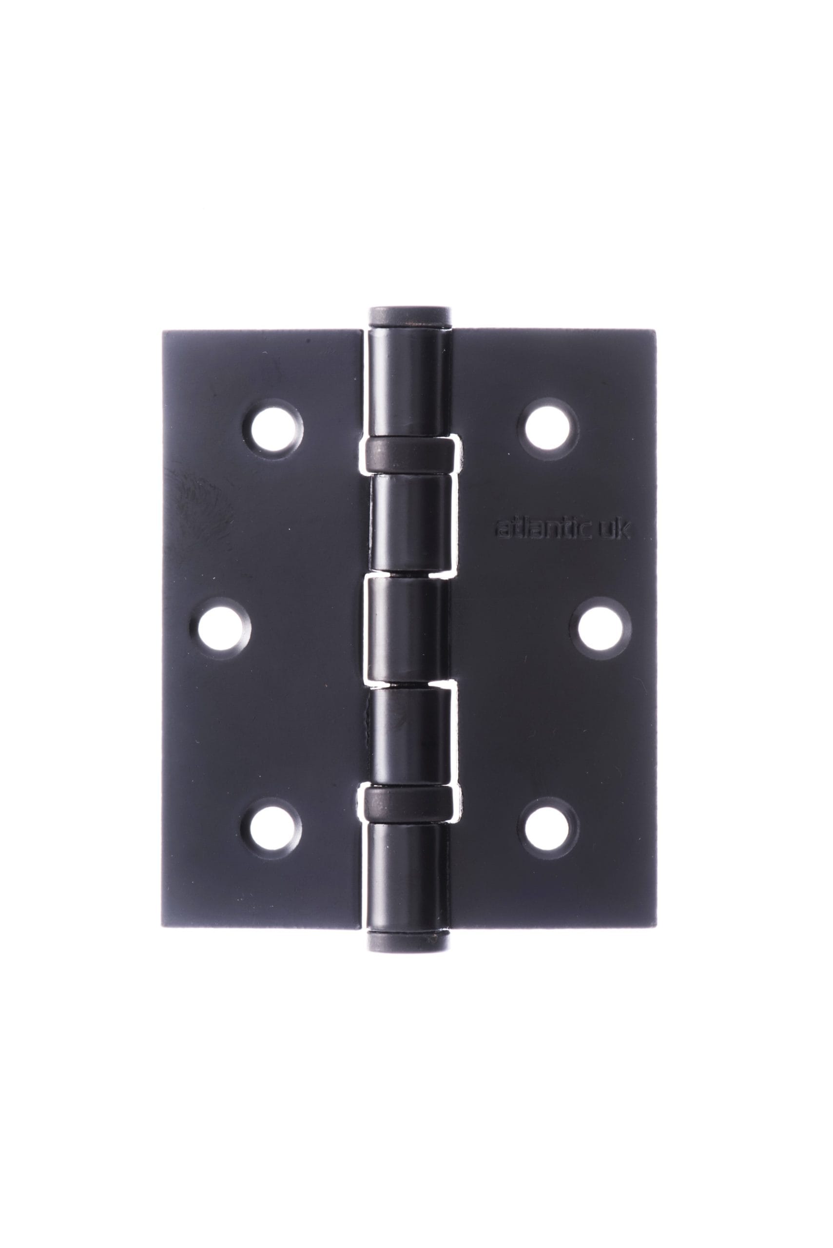 A2HB32525MB_HiRes-scaled-1.jpg Atlantic Matt Black Atlantic Ball Bearing Hinges 3" x 2.5" x 2.5mm - (A2HB32525MB) - Image 1