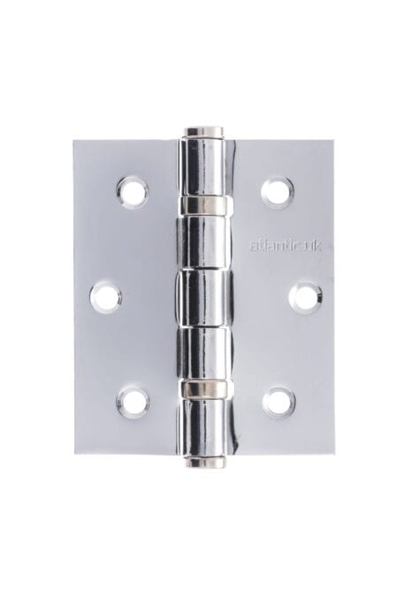 Atlantic Polished Chrome Atlantic Ball Bearing Hinges 3" x 2.5" x 2.5mm - (A2HB32525PC)