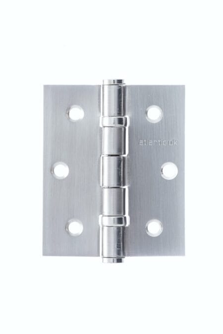 Atlantic Satin Chrome Atlantic Ball Bearing Hinges 3" x 2.5" x 2.5mm - (A2HB32525SC)