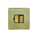 Eurolite Concealed 3mm Switched Fuse Spur - Antique Brass Eurolite Concealed 3mm Switched Fuse Spur - Antique Brass (ABSWFB)