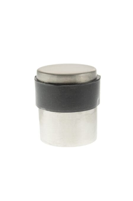 Atlantic Satin Stainless Steel Atlantic Cylinder Contract Floor Mounted Door Stop - (ADSCCSSS)