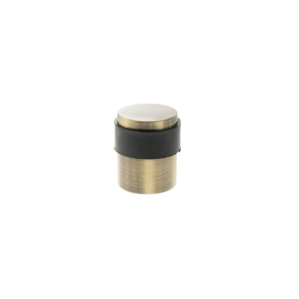 Atlantic Antique Brass Atlantic Cylinder Premium Floor Mounted Door Stop - (ADSCPAB)