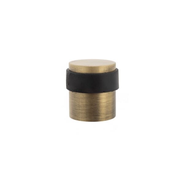 Atlantic Matt Antique Brass Atlantic Cylinder Premium Floor Mounted Door Stop - (ADSCPMAB)