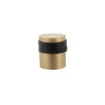 Atlantic Satin Brass Atlantic Cylinder Premium Floor Mounted Door Stop - (ADSCPSB)