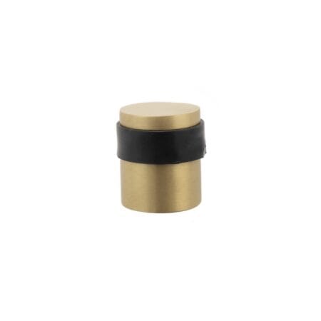 Atlantic Satin Brass Atlantic Cylinder Premium Floor Mounted Door Stop - (ADSCPSB)
