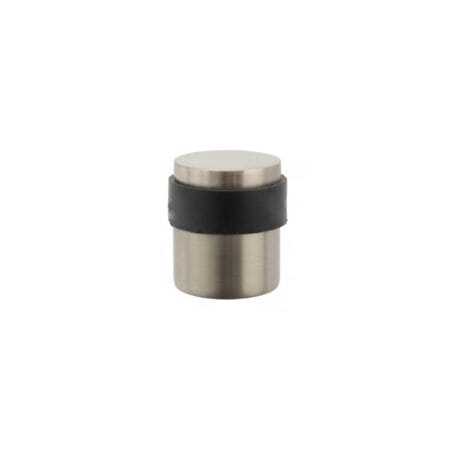 Atlantic Satin Nickel Atlantic Cylinder Premium Floor Mounted Door Stop - (ADSCPSN)