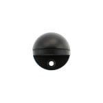 Atlantic Matt Black Atlantic Half-Moon Contract Floor Mounted Door Stop - (ADSHMCMB)