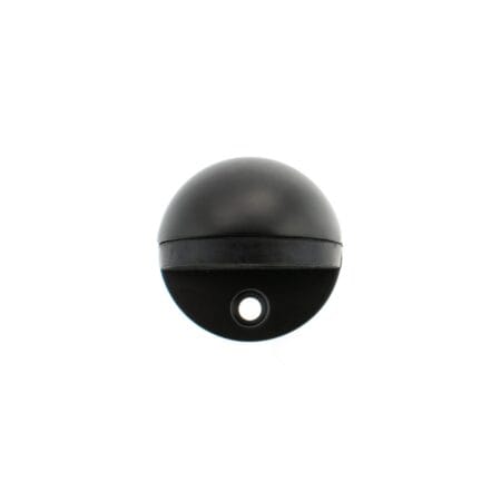 Atlantic Matt Black Atlantic Half-Moon Contract Floor Mounted Door Stop - (ADSHMCMB)