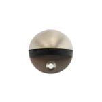 Atlantic Satin Stainless Steel Atlantic Half-Moon Contract Floor Mounted Door Stop - (ADSHMCSSS)