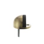 Atlantic Antique Brass Atlantic Half-Moon Premium Floor Mounted Door Stop - (ADSHMPAB)