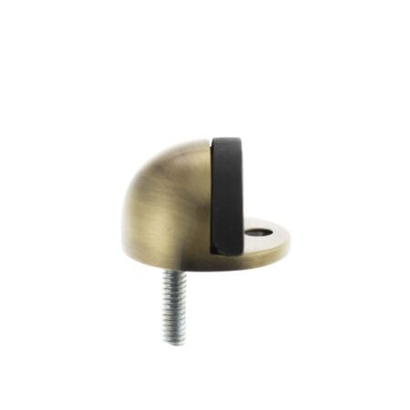 Atlantic Antique Brass Atlantic Half-Moon Premium Floor Mounted Door Stop - (ADSHMPAB)