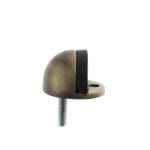 Atlantic Matt Antique Brass Atlantic Half-Moon Premium Floor Mounted Door Stop - (ADSHMPMAB)
