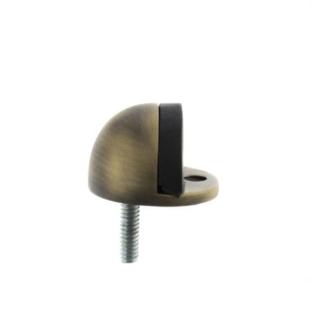 Atlantic Matt Antique Brass Atlantic Half-Moon Premium Floor Mounted Door Stop - (ADSHMPMAB)