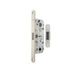 Atlantic Polished Chrome AGB Polaris 2XT Magnetic Bathroom Lock with adjustable strikeplate 35mm backset - (AGB2XT25WCPC)