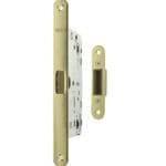 Atlantic Polished Brass AGB Polaris 2XT Magnetic Bathroom Lock 60mm backset - (AGB2XTWCPB)