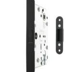 Atlantic Matt Black AGB Revolution XT Magnetic Euro Profile Sashlock 60mm backset - (AGBMLEMB)