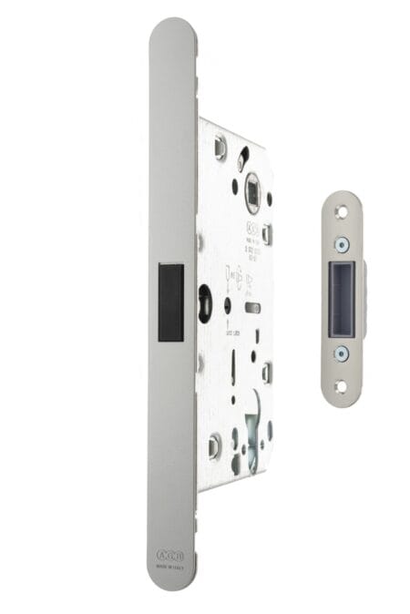 Atlantic Satin Chrome AGB Revolution XT Magnetic Euro Profile Sashlock 60mm backset - (AGBMLESC)