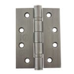 Atlantic Matt Gun Metal Atlantic Ball Bearing Hinges Grade 13 Fire Rated 4" x 3" x 3mm - (AH1433MBN)