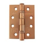 Atlantic Urban Satin Copper Atlantic Ball Bearing Hinges Grade 13 Fire Rated 4" x 3" x 3mm - (AH1433USC)
