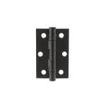 Atlantic Matt Black Atlantic Ball Bearing Hinges 3" x 2" x 2mm - (AH322MB)