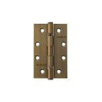 Atlantic Matt Antique Brass Atlantic Slim Knuckle Ball Bearing Hinges 4" x 2.5" x 2.5mm - (AH42525MAB)