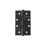 Matt Black Atlantic Slim Knuckle Ball Bearing Hinges 4" x 2.5" x 2.5mm - (AH42525MB)