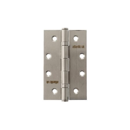 Satin Stainless Steel Atlantic Slim Knuckle Ball Bearing Hinges 4" x 2.5" x 2.5mm - (AH42525SSS)
