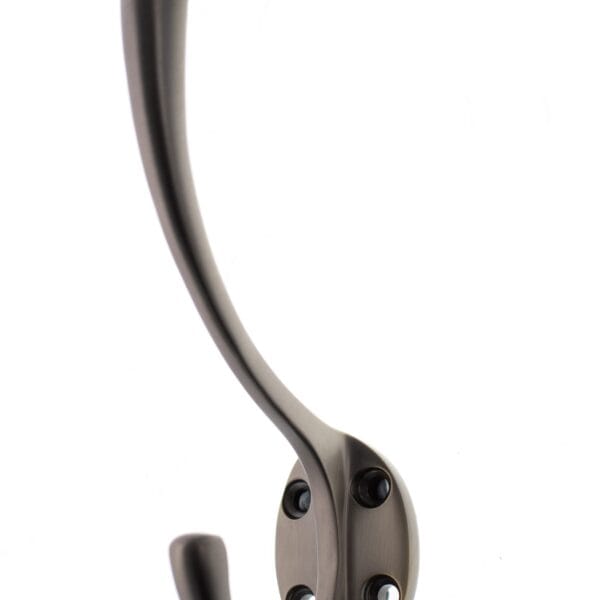 Matt Gun Metal Atlantic Traditional Hat & Coat Hook - (AHCHMBN)