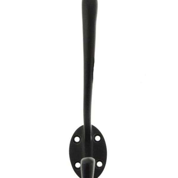 Matt Black Atlantic Traditional Hat & Coat Hook - (AHCHMB)