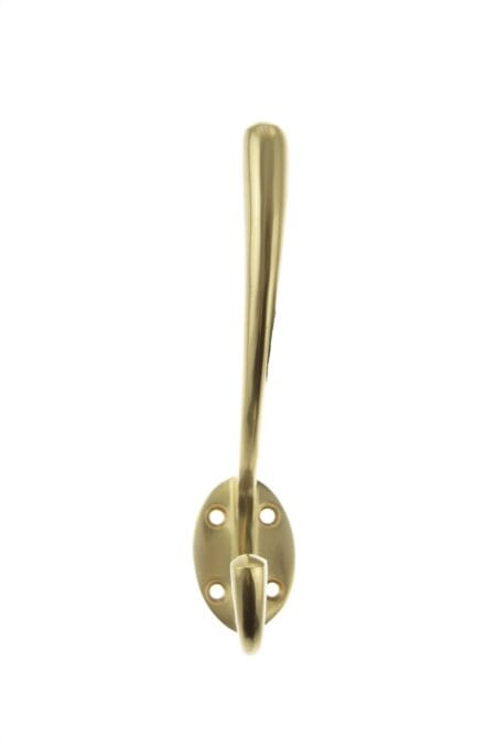 Polished Brass Atlantic Traditional Hat & Coat Hook - (AHCHPB)