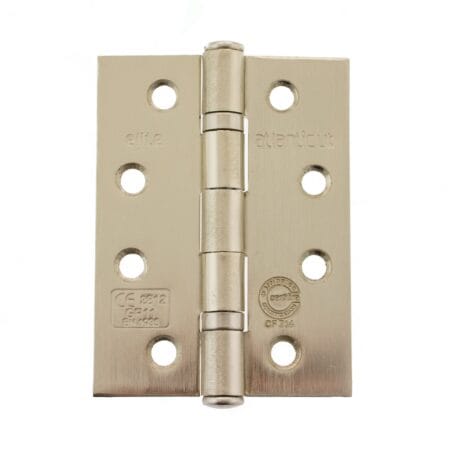 Satin Nickel Atlantic Ball Bearing Hinges Grade 11 Fire Rated 4" x 3" x 2.5mm - (AHG111433SN)