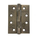 Urban Bronze Atlantic Ball Bearing Hinges Grade 11 Fire Rated 4" x 3" x 2.5mm - (AHG111433UB)